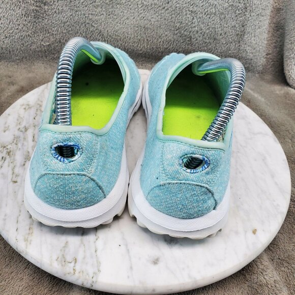 Skechers Shoes Womens 7.5 Go Walk Mint Green Slip-On Sneakers - Picture 7 of 8